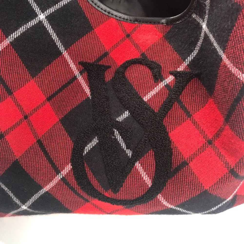 Victoria’s Secret Plaid Tote - Picture 3 of 11